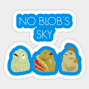 No Blob's Sky Sticker